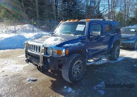 2006 Hummer H3 Suv z USA, uszkodzony, nr VIN 5GTDN136968310191